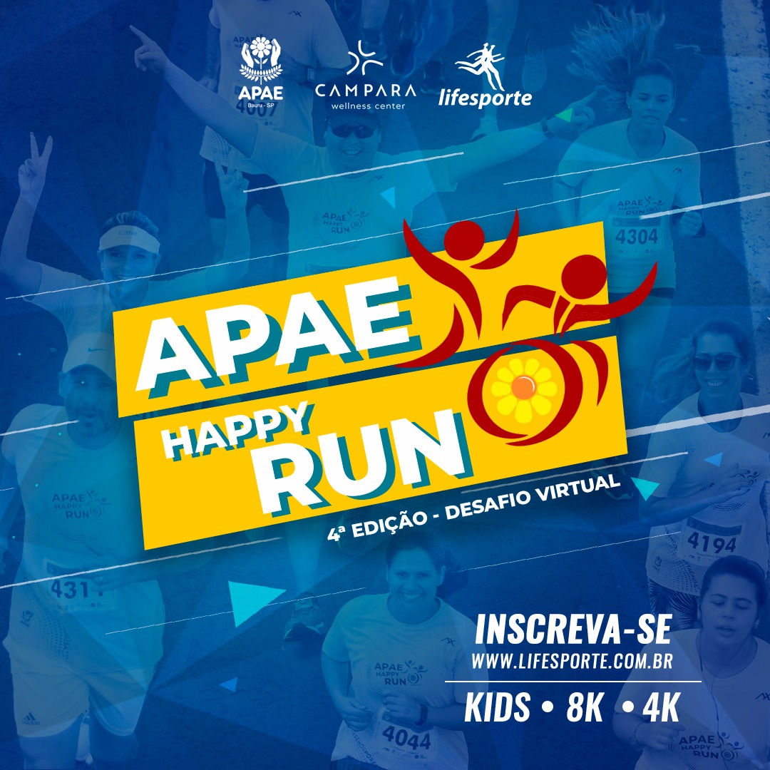 2ª Corrida Pedestre APAE Happy Run - Bauru - Galerias - Associação